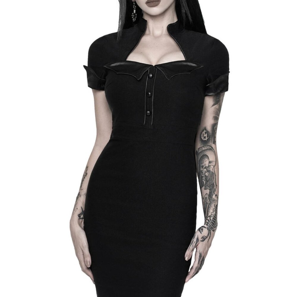 Killstar Ghoul Friend Midi Dress XS